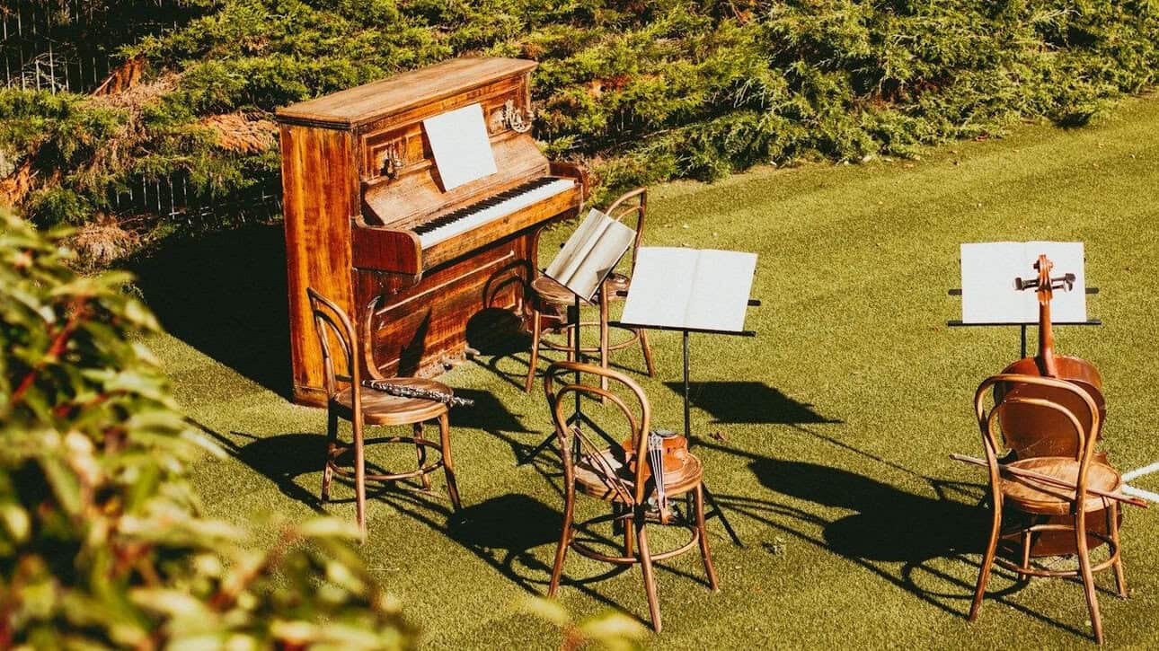 Lie back and enjoy live film music in Trompenburg garden on 23 July. A relaxed open-air concert with piano in the heart of Rotterdam's greenery.
